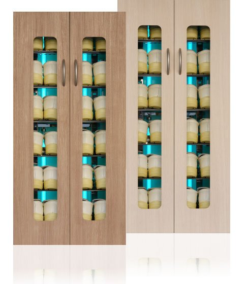 UVクリーン シューズ  12足保管 窓有